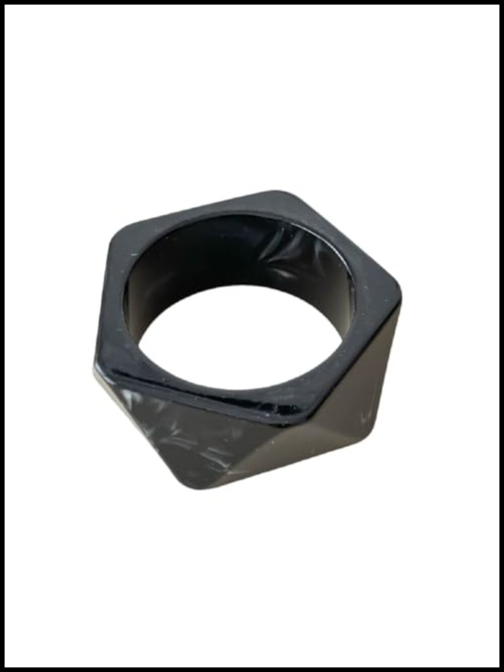 Chunky Acrylic Resin Geometric Bangle Bracelet for Women Party Jewelry Gift